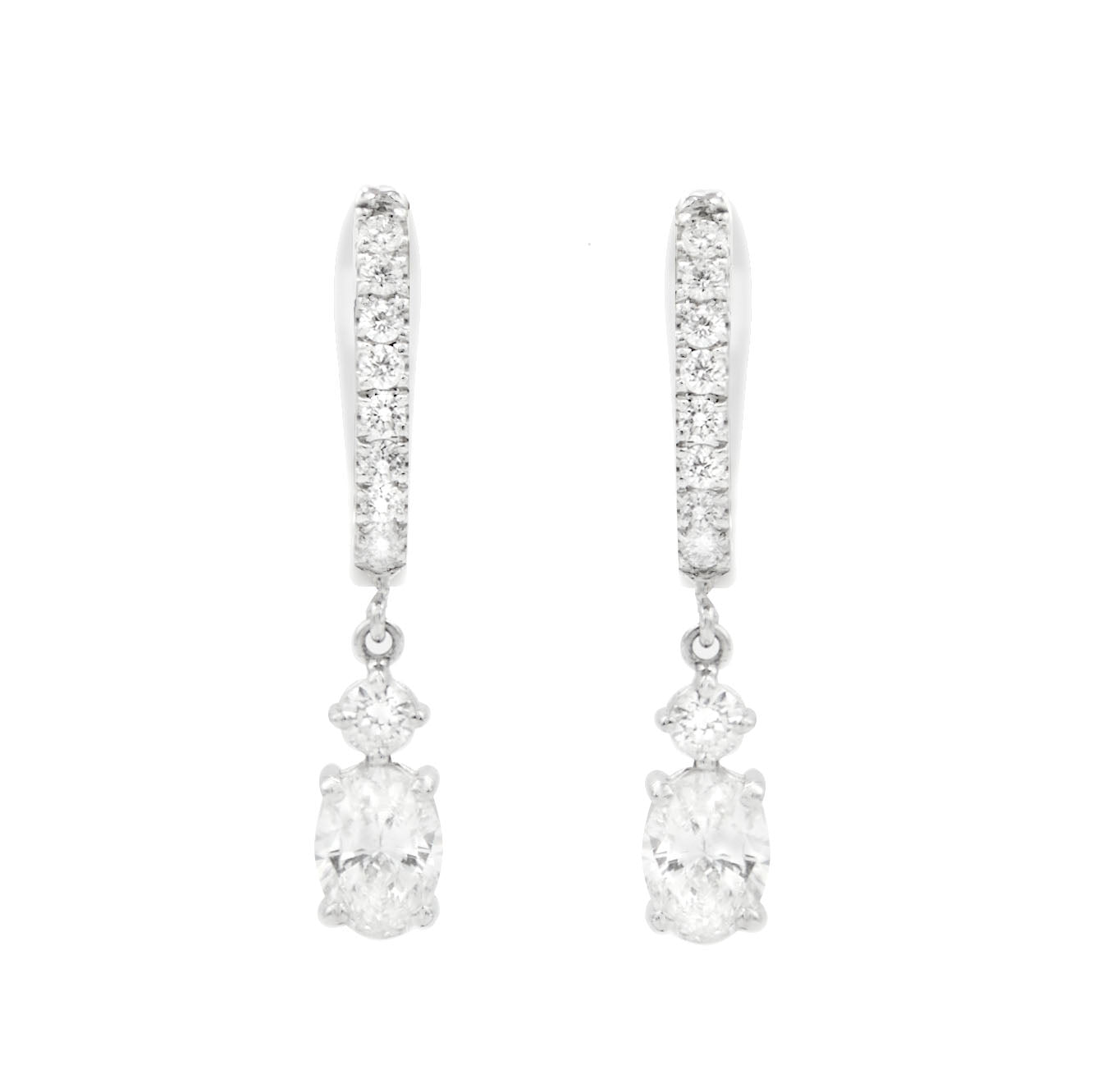 Diamond Drift Earrings