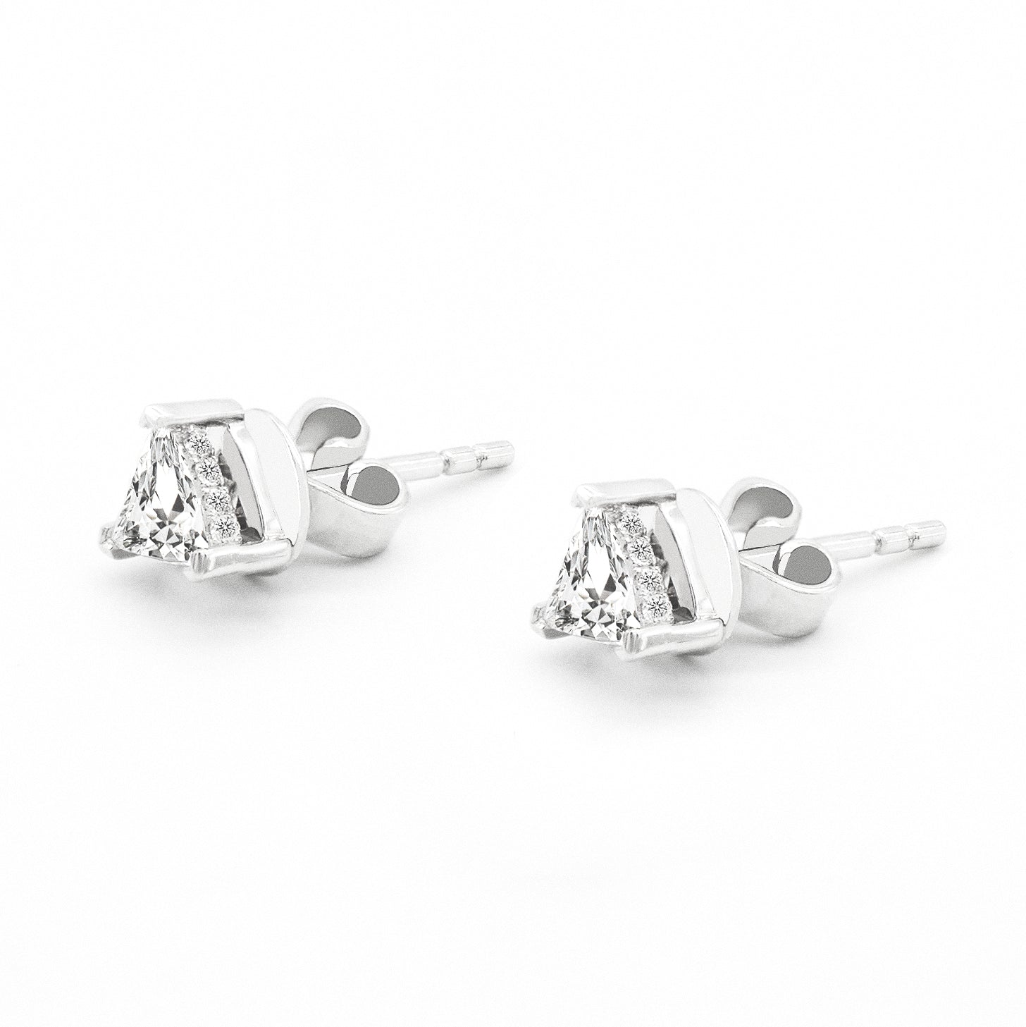 Trillion Brilliance Diamond Studs